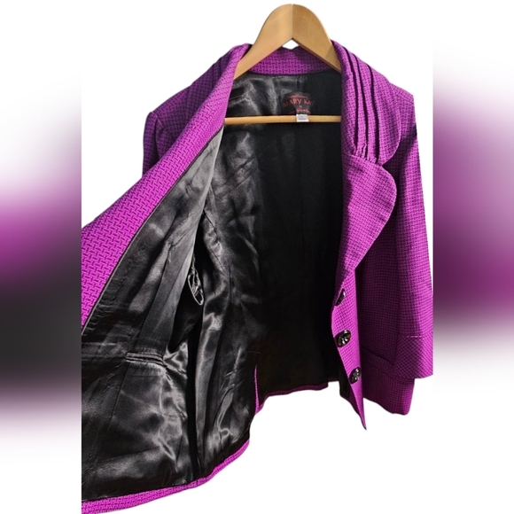 Mary Kay - Vintage Button-Up Consultant Dress Suite Jacket 3/4 Length Sleeves - Picture 2 of 10